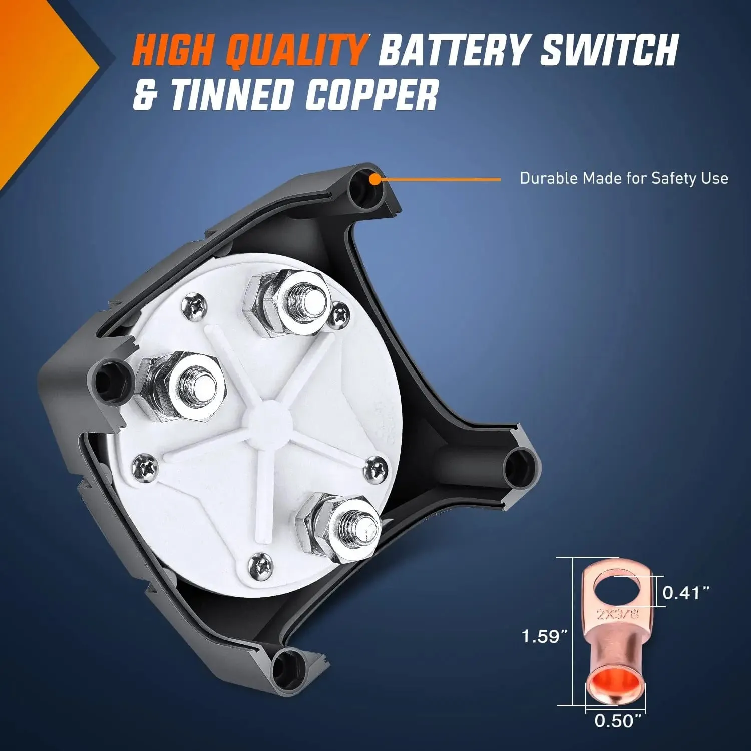 1-2-Both-Off Battery Disconnect Switch kits