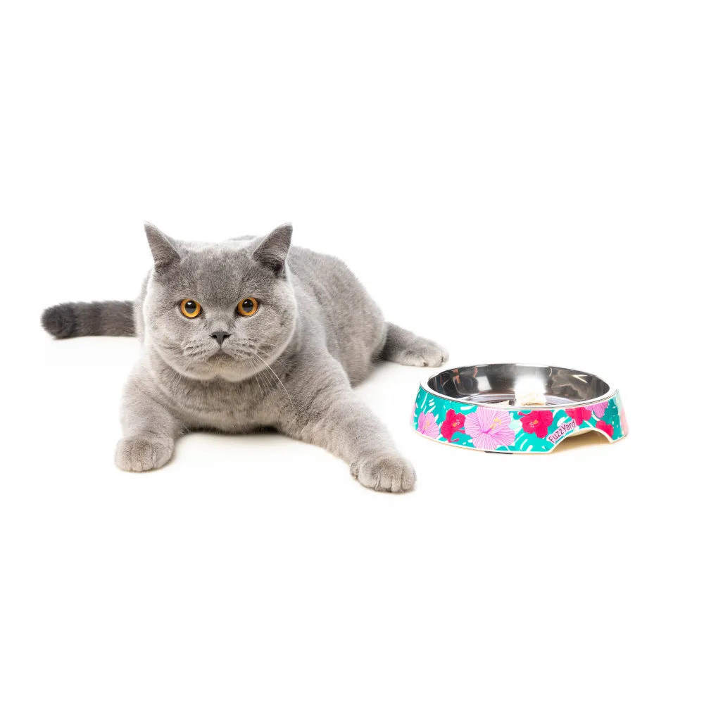 15% OFF: FuzzYard Easy Feeder Cat Bowl (Lahaina)