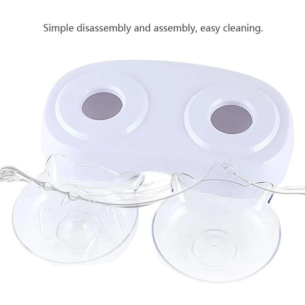 Anti-Vomiting Elevated Cat Bowl