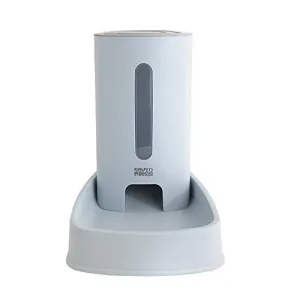 Automatic Pet Feeder, Dog, Cat, Rabbit & Small Animals Food Dispenser,Large-Capacity Cat and Dog Bowl,Blue