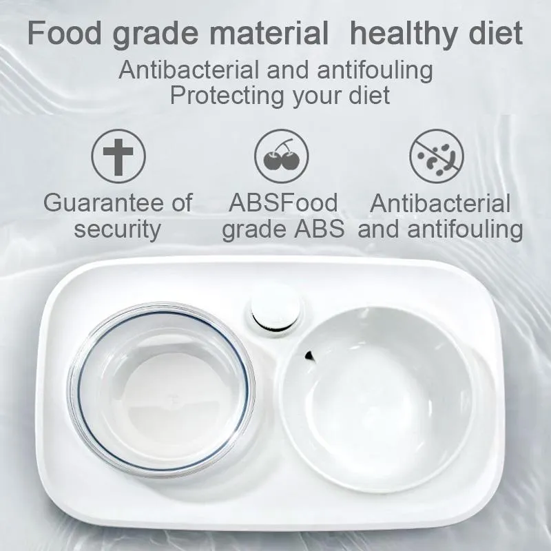 Automatic Water Dispenser Double Pet Bowl