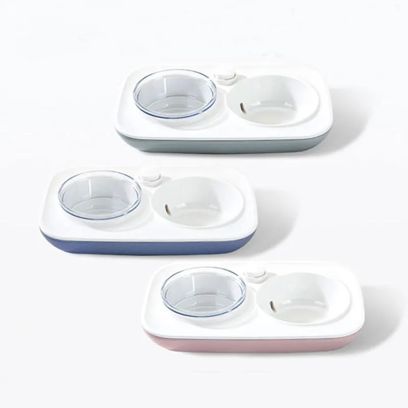 Automatic Water Dispenser Double Pet Bowl