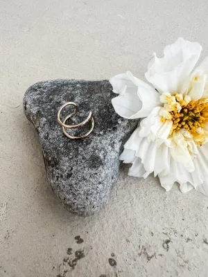 Best of Both Worlds Ear Cuff in Gold