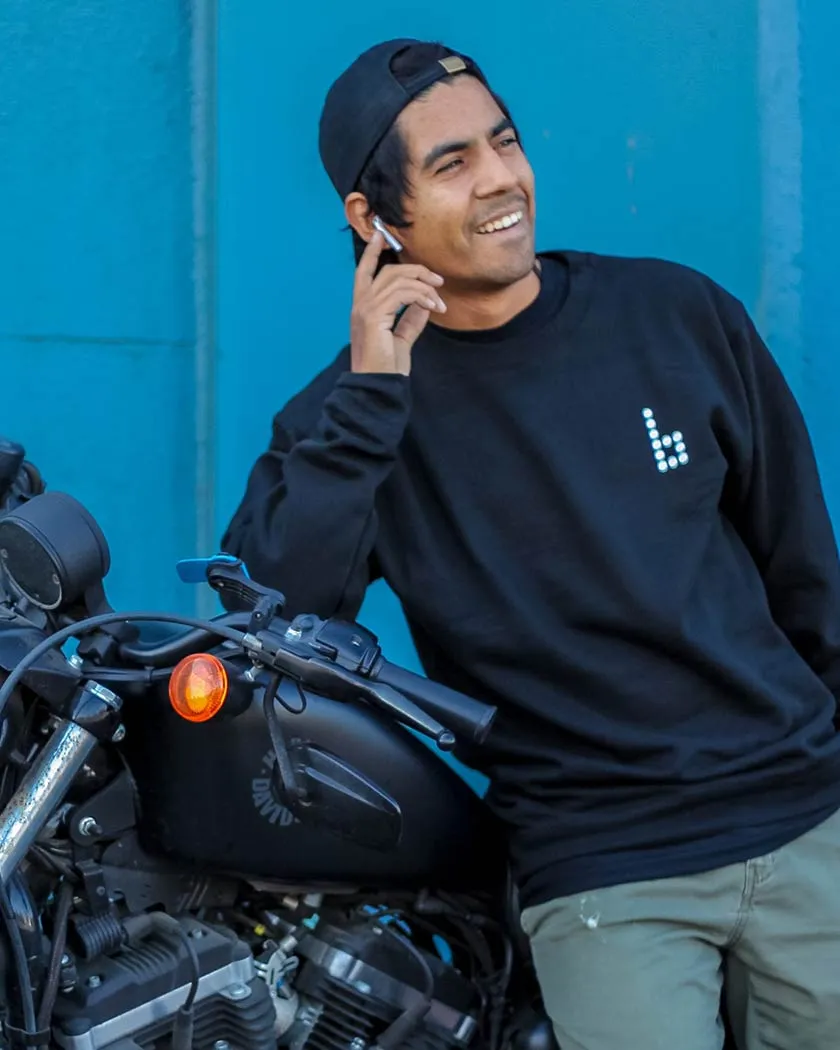 Braille Skateboarding Unhooded B Sweatshirt