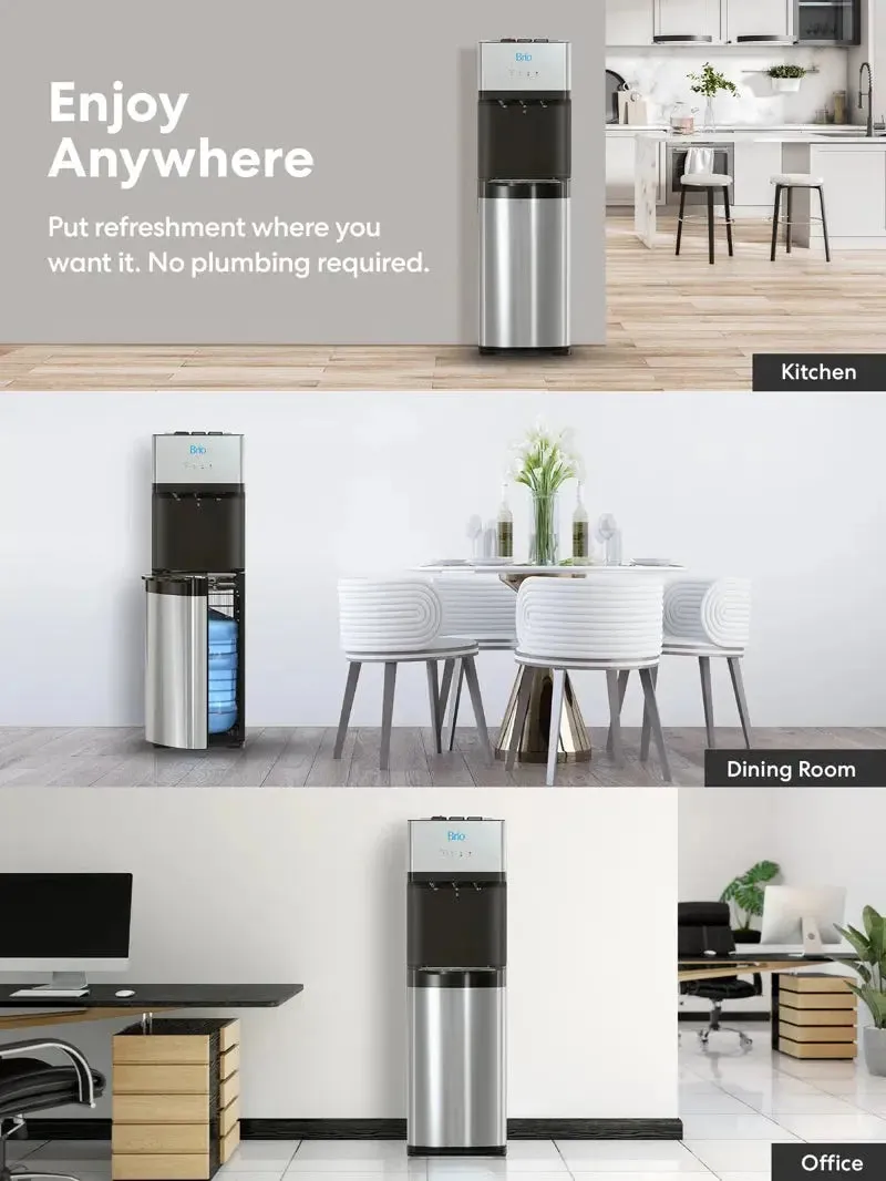 Brio Free Standing Bottom Loading Water Dispenser