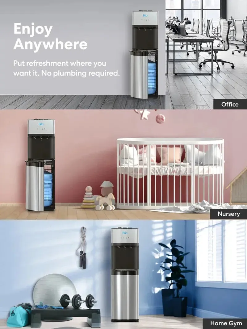 Brio Free Standing Bottom Loading Water Dispenser