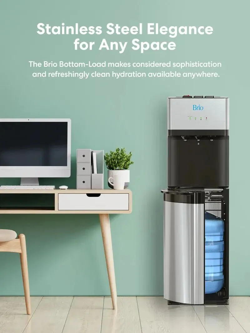 Brio Free Standing Bottom Loading Water Dispenser