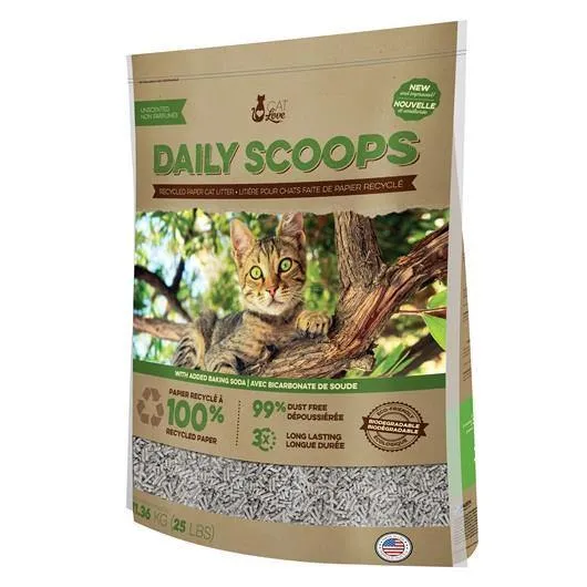 Cat Love Daily Scoop Recycled Litter