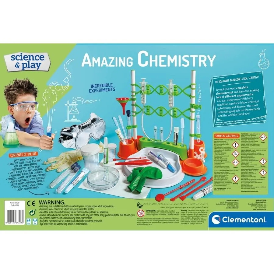 Clementoni - Amazing Chemistry Science Kit