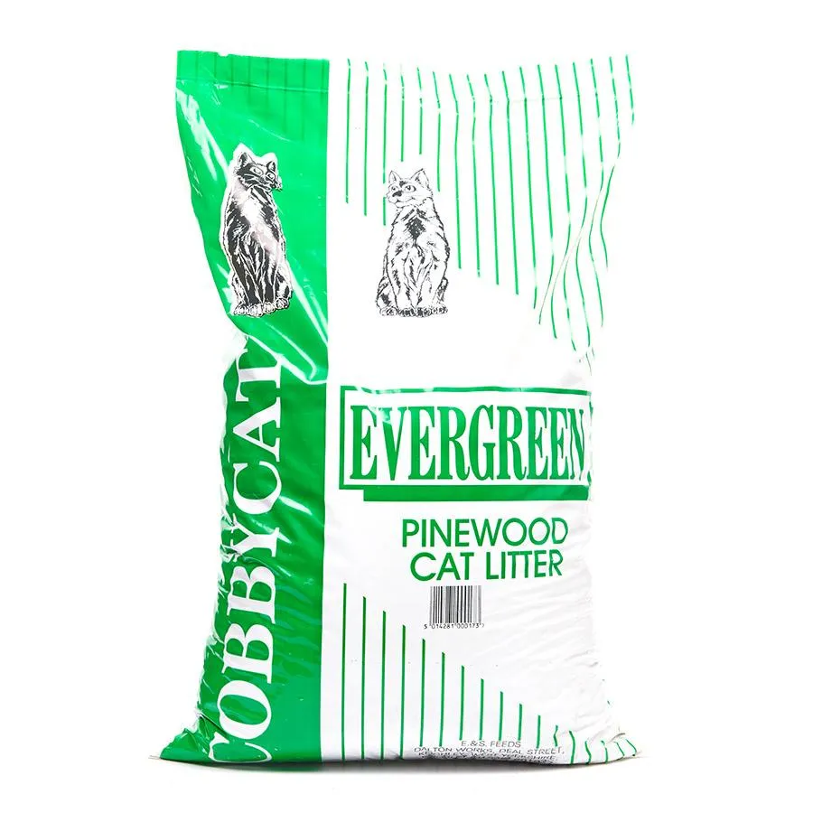 COBBYCAT EVERGREEN PINEWOOD CAT LITTER 15KG(30L)