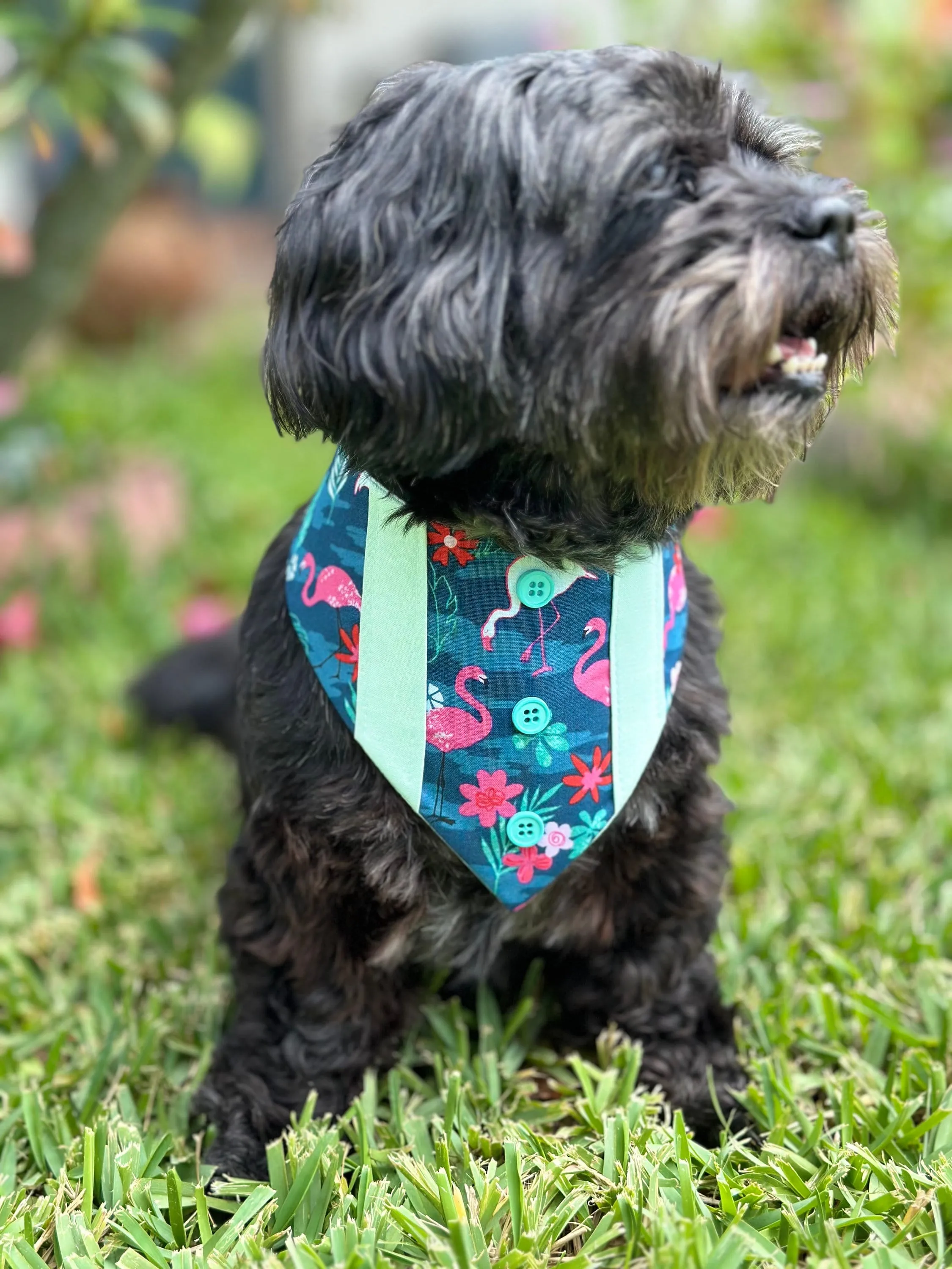 Colorful Puzzles Dog Bandana