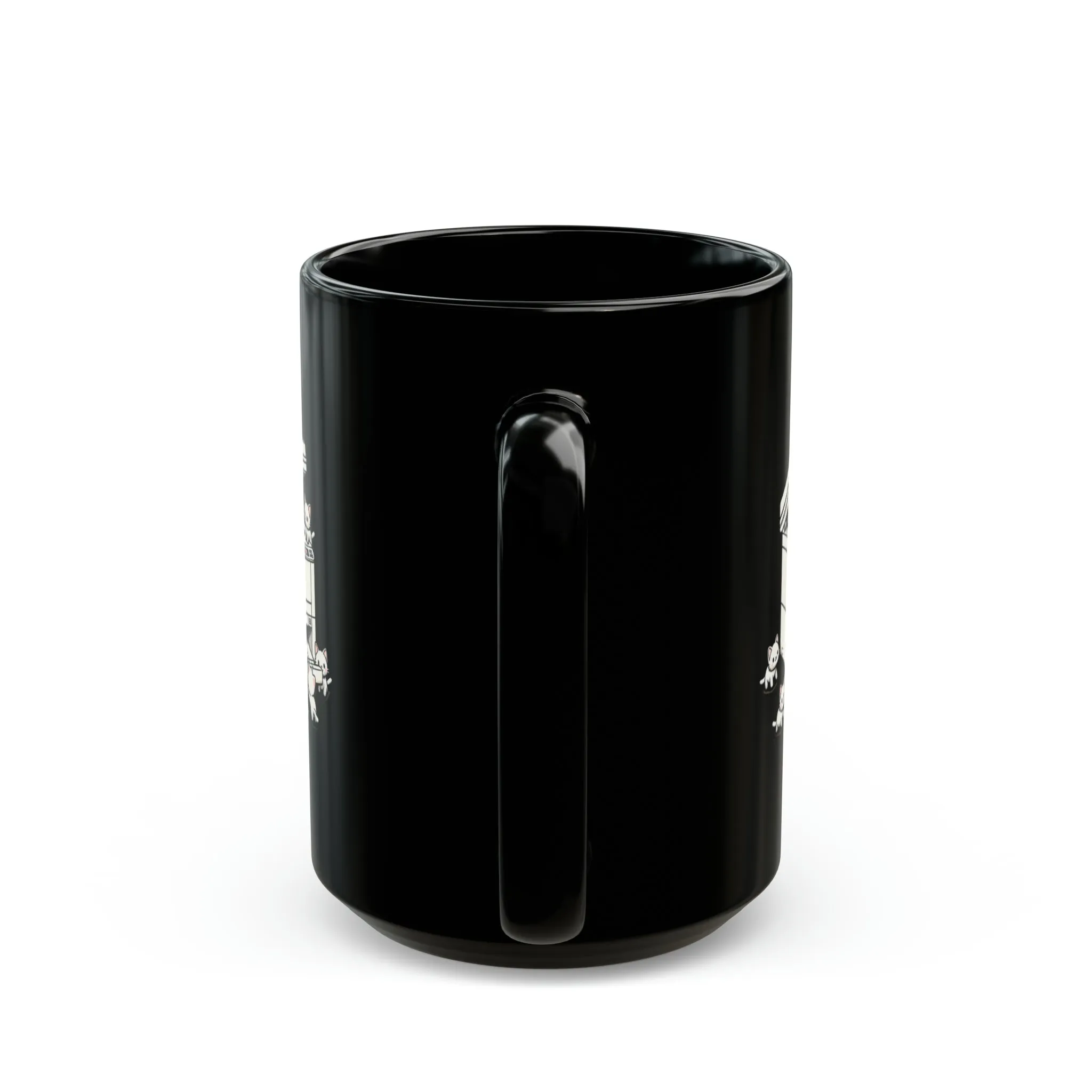 Copy Cats Black Mug (11oz, 15oz) Cute Cats Photocopier Gift For Him Gift For Her Birthday Christmas Valentine Cup Adorable Puns