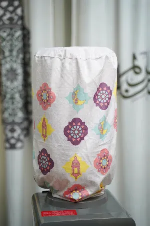 Cute Islamic Tiles Ramadan Cover For Water Dispenser