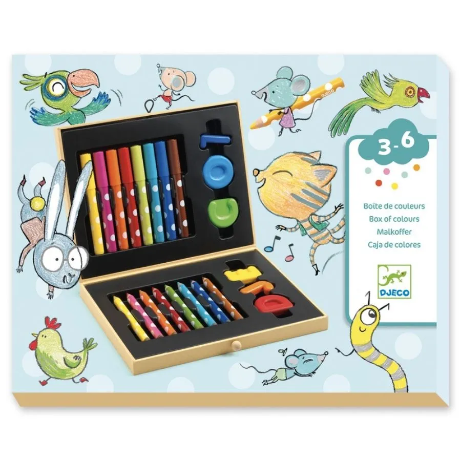 Djeco - Box of Colours for Little Ones