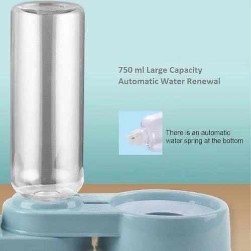 Double Bowl Pet Feeder