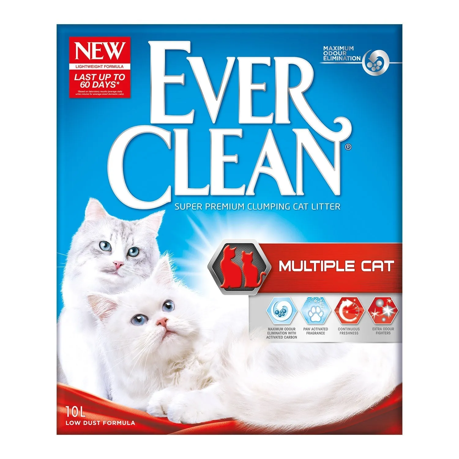 Ever Clean Multiple Cat Scented Clumping Litter