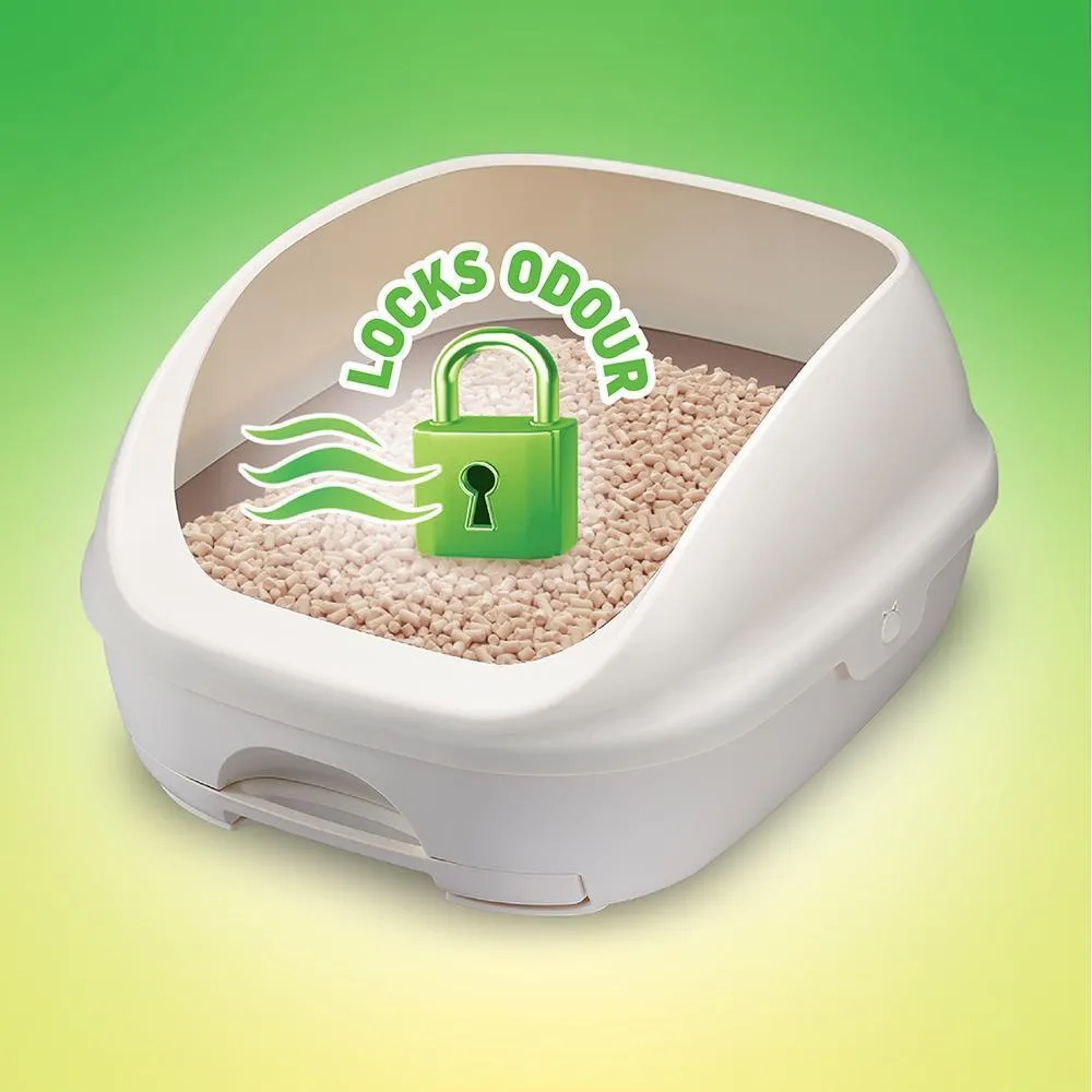 Ezi-LockOdour Natural Mineral Zeolite Pellet Cat Litter 2L