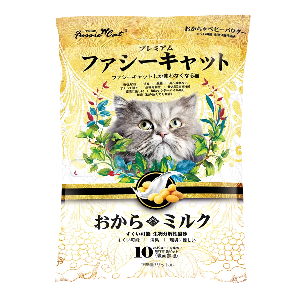 Fussie Cat Japanese Soybean Litter Milk 7L