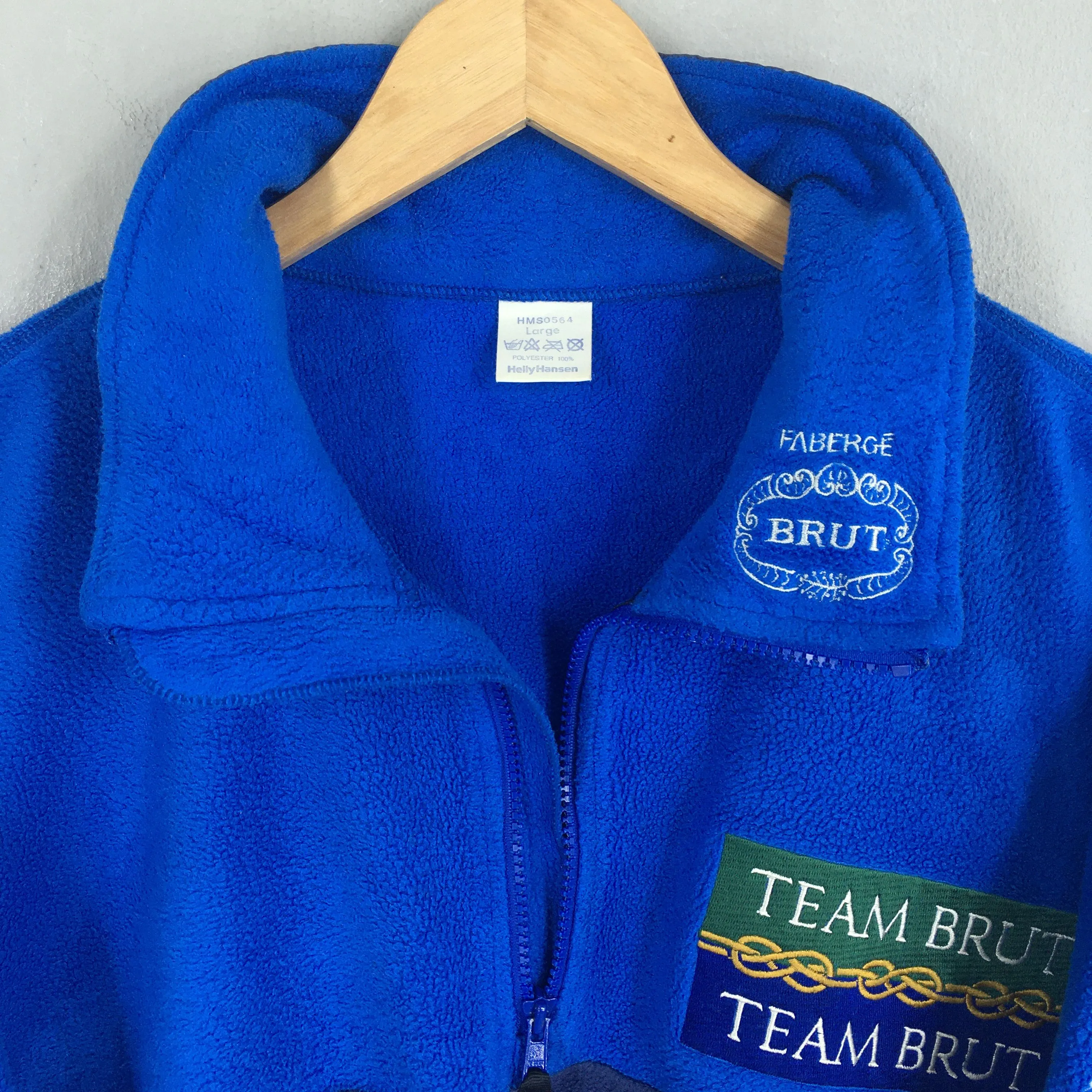 Helly Hansen Half Zipper Fleece Sweater Large