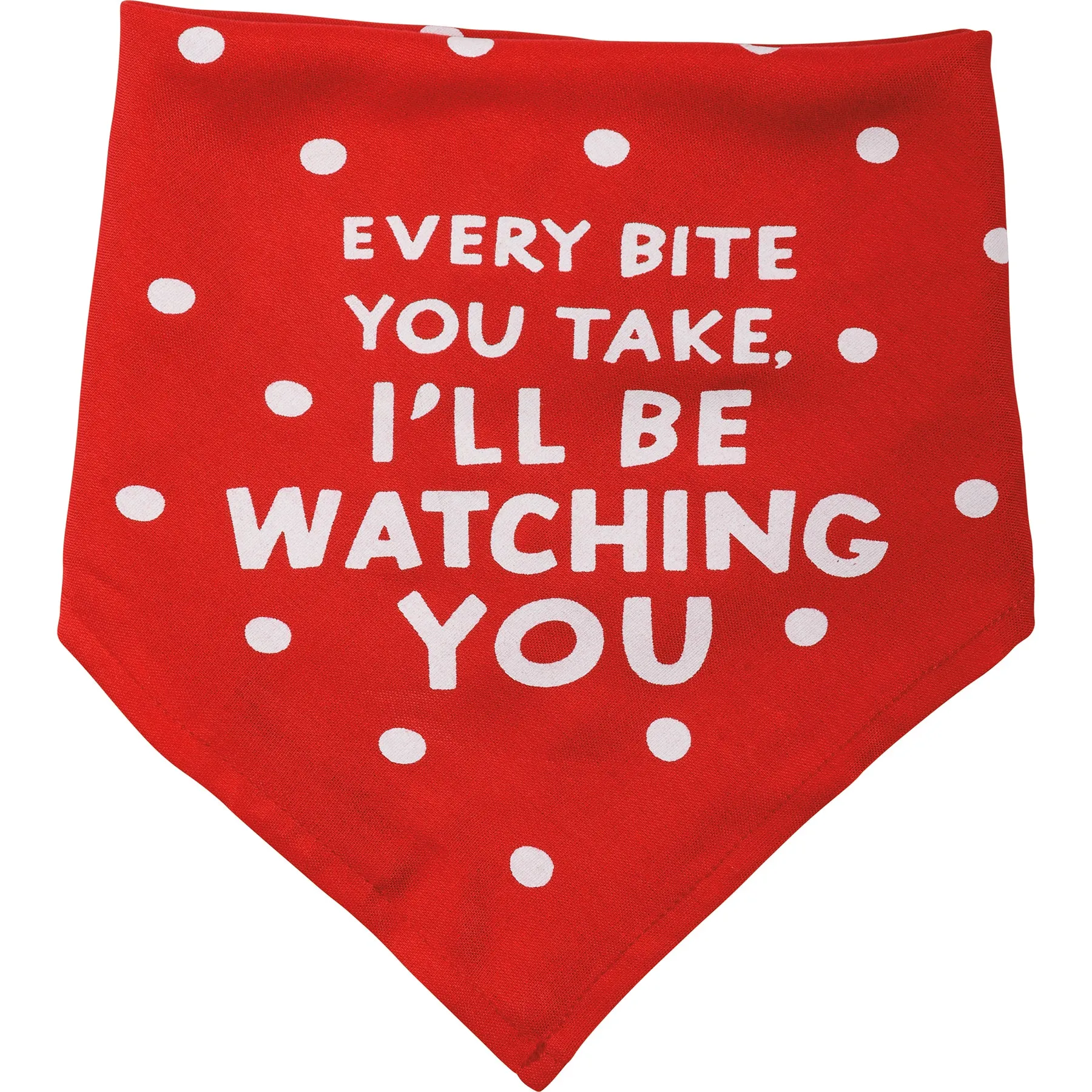 I'll Be Watching You Motivated by Food Small Dog Pet Bandana