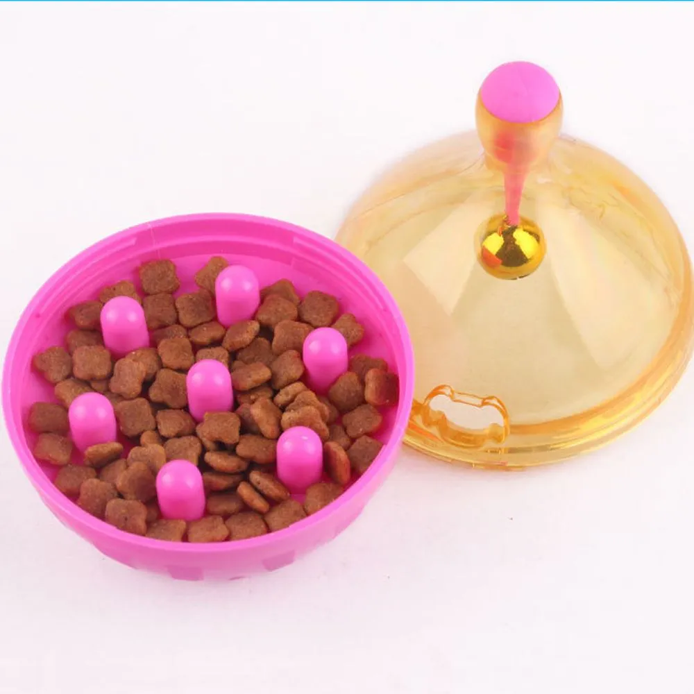 Interactive Cat Tumbler Feeding Bowl
