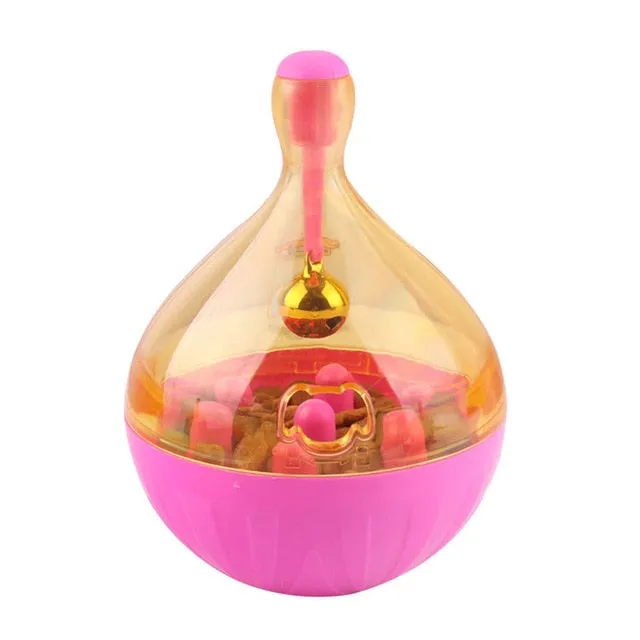 Interactive Cat Tumbler Feeding Bowl