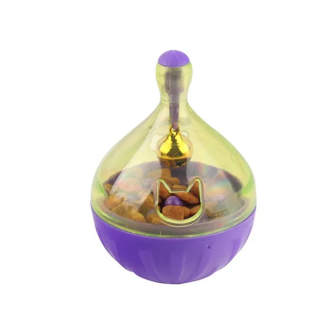 Interactive Cat Tumbler Feeding Bowl