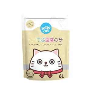 Jolly Cat Original Crushed Tofu Litter 6L x 8 Bags