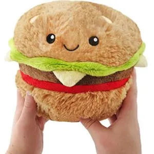Mini Squishable Comfort Food Hamburger 7" Plush