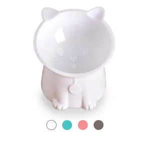 Nice Paws RECYCLED Plastic Cat Tilt Pet Bowls