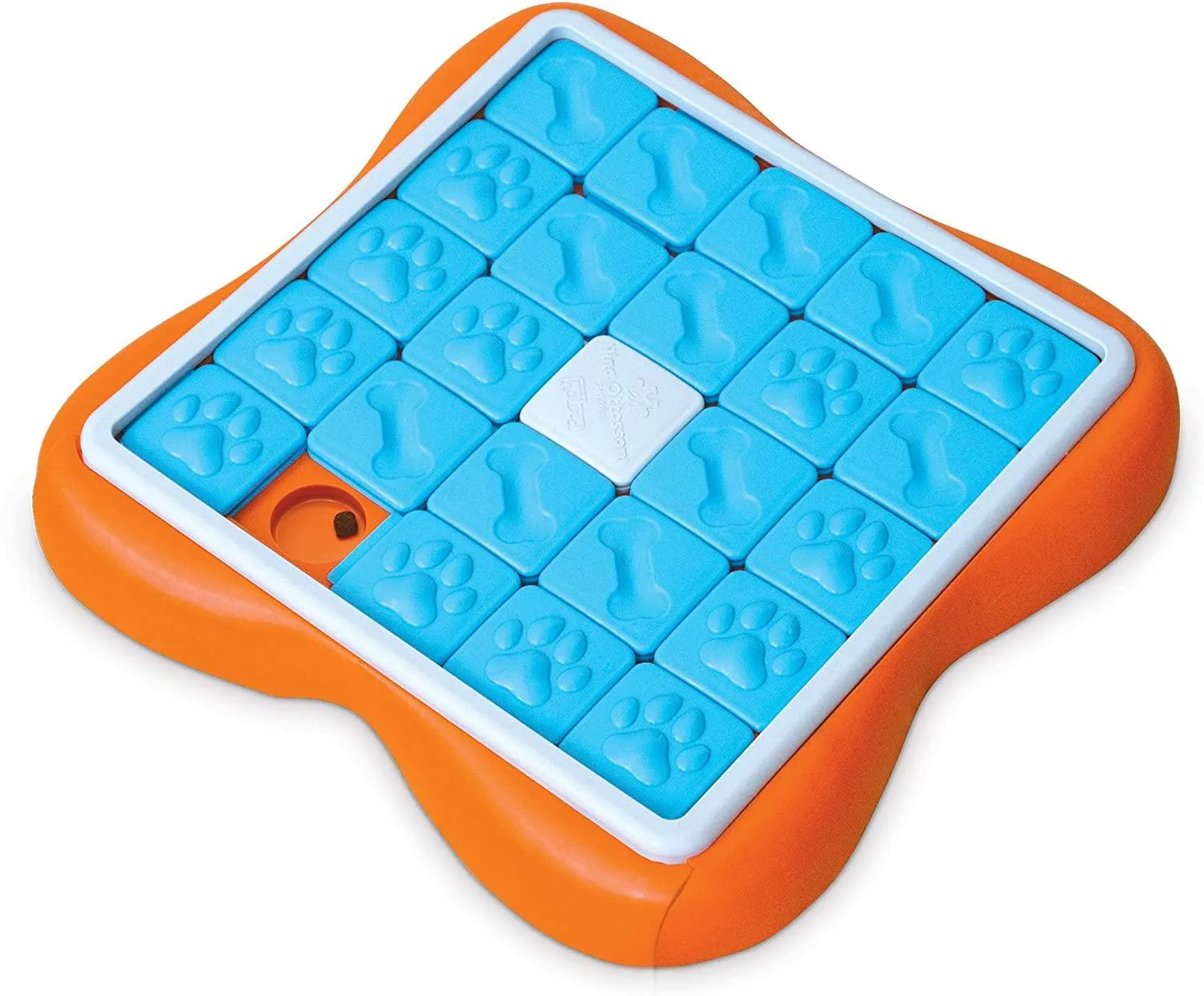 Nina Ottosson by Outward Hound Dog Brick Interactive Treat Puzzle Dog Toy, Intermediate