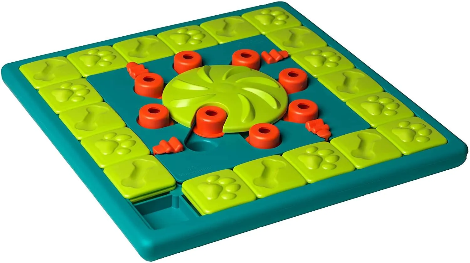 Nina Ottosson by Outward Hound Dog Brick Interactive Treat Puzzle Dog Toy, Intermediate