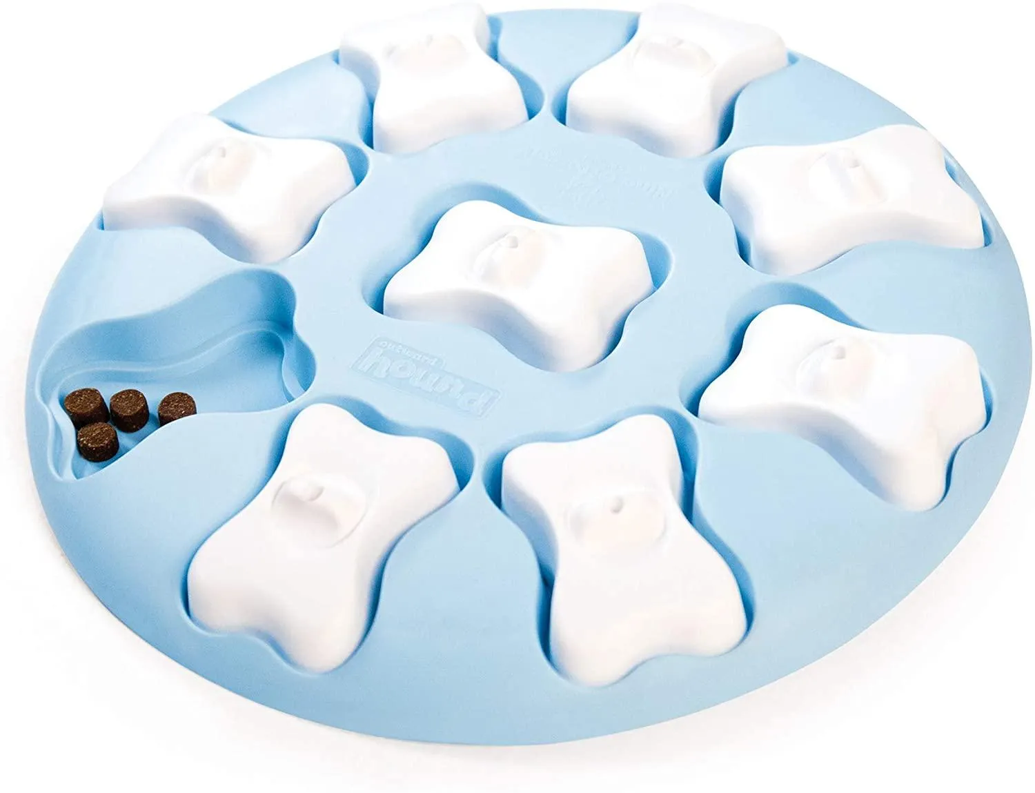 Nina Ottosson by Outward Hound Dog Brick Interactive Treat Puzzle Dog Toy, Intermediate