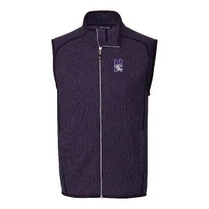 Northwestern Wildcats Men's Cutter &amp; Buck Purple Mainsail Full Zip Vest
