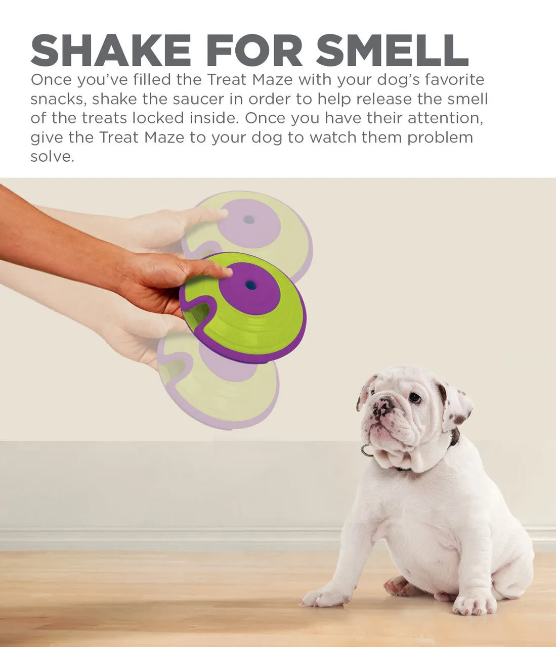 Outward Hound Nina Ottosson Treat Maze Interactive Puzzle Dog Toy