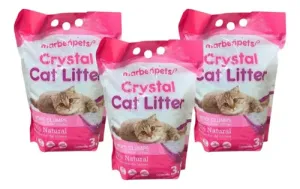 Pack 3 Arena Silica Crystal Cat Litte De Gato