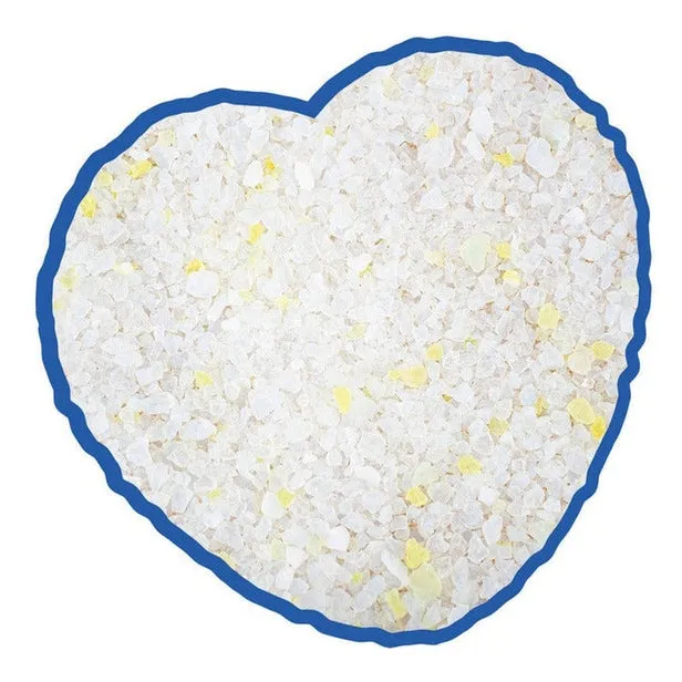 Premium Silica cat litter lemon 1-8mm - 5L - 2kg yellow/white