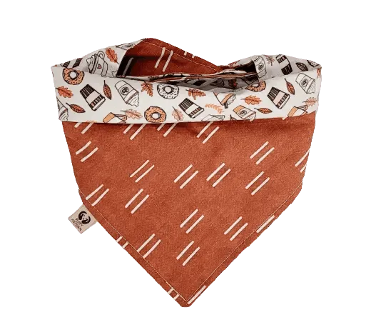 Pumpkin Spice Latte Bandana