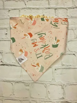 "It's my Barkday" Pet Bandana