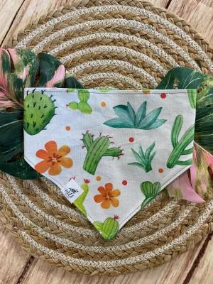 "Prickles & Petals" Pet Bandana