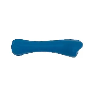 Rubber Bone Mini Light Blue - Small Dog