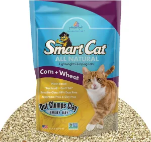 Smart Cat Corn   Wheat 20-lb, Cat Litter