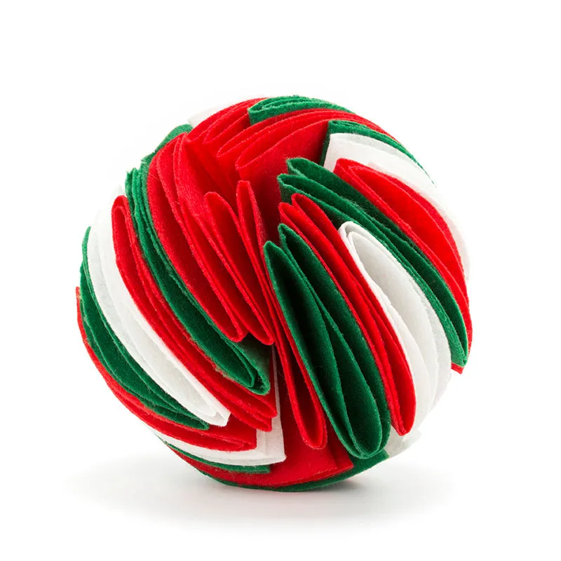 SnuffleSmart: Foldable Dog Snuffle Ball – IQ-Boosting & Interactive Feeding Toy