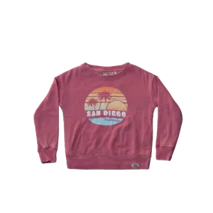 South Coast Girls Shore Thing Crew Watermelon