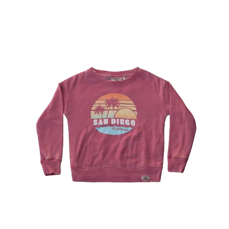 South Coast Girls Shore Thing Crew Watermelon