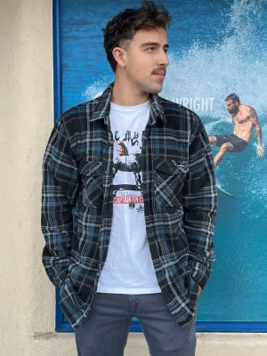 South Coast Modesto Flannel Black