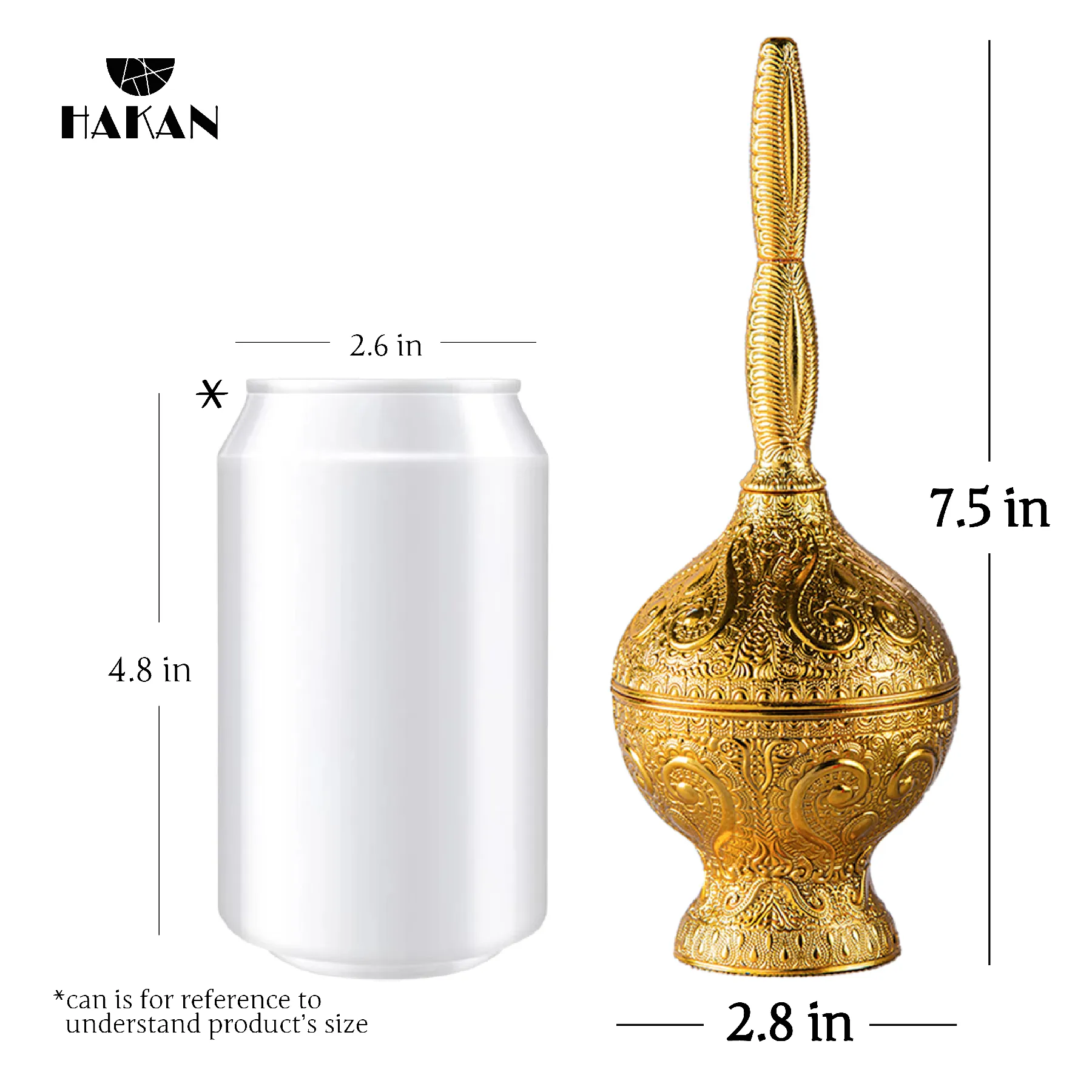 Telkari Rose Water Pourer Gold, Filigreed Handmade Güldanlık