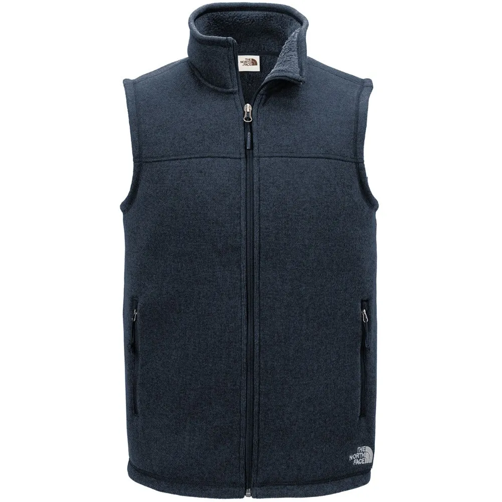 The North Face Men's Vest Fleece Full Zip Sleeveless Side Pockets Sweater Vest