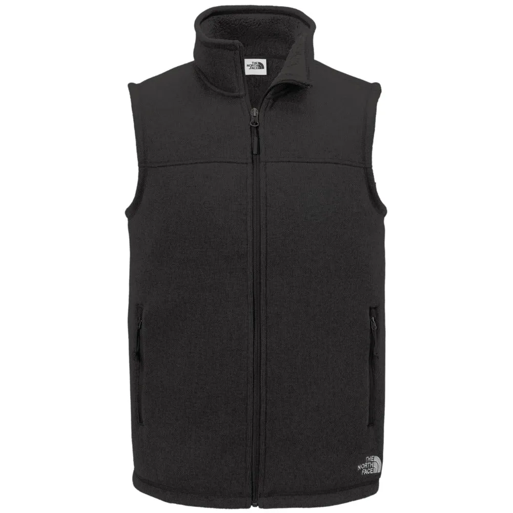 The North Face Men's Vest Fleece Full Zip Sleeveless Side Pockets Sweater Vest